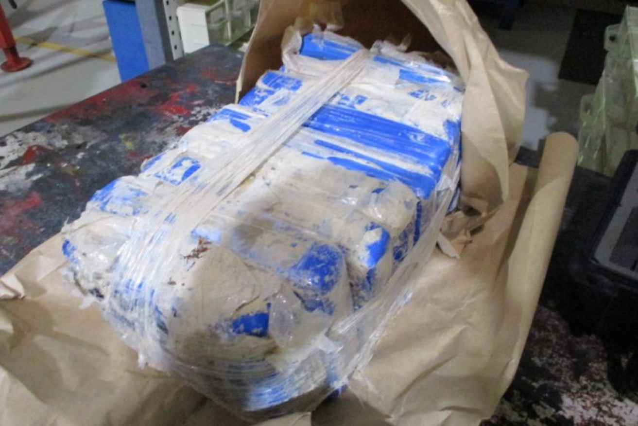 Packages of white powder washed up on Hinchinbrook Island.