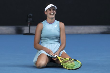 Jennifer Brady defies lockdown to reach final