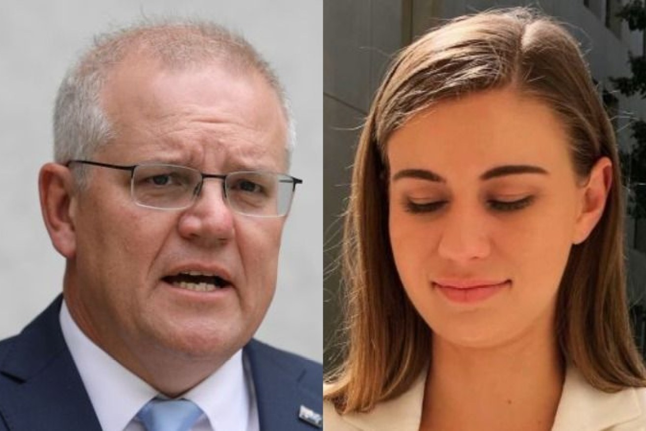 Scott Morrison has apologised for the way Brittany Higgins's allegations were handled.