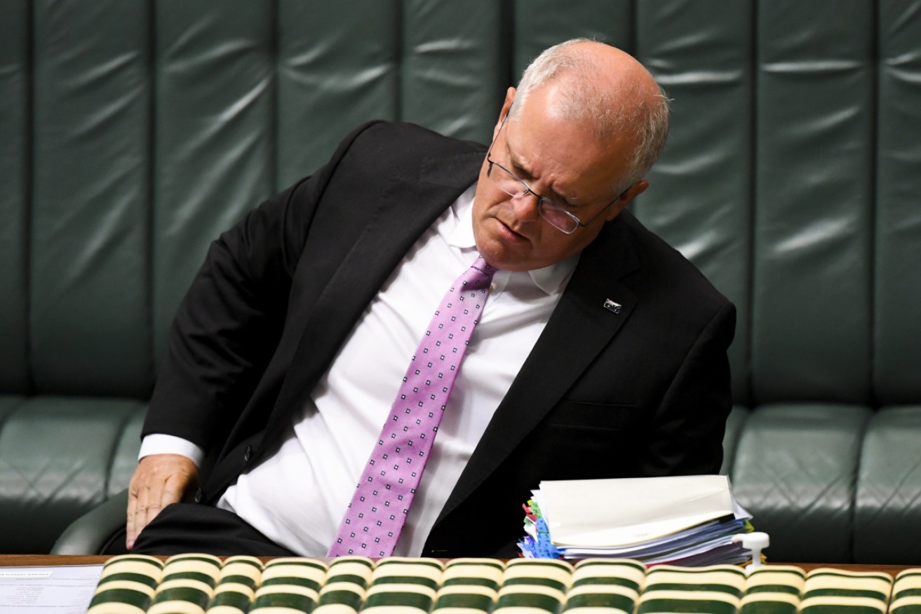 Scott Morrison in Question Time