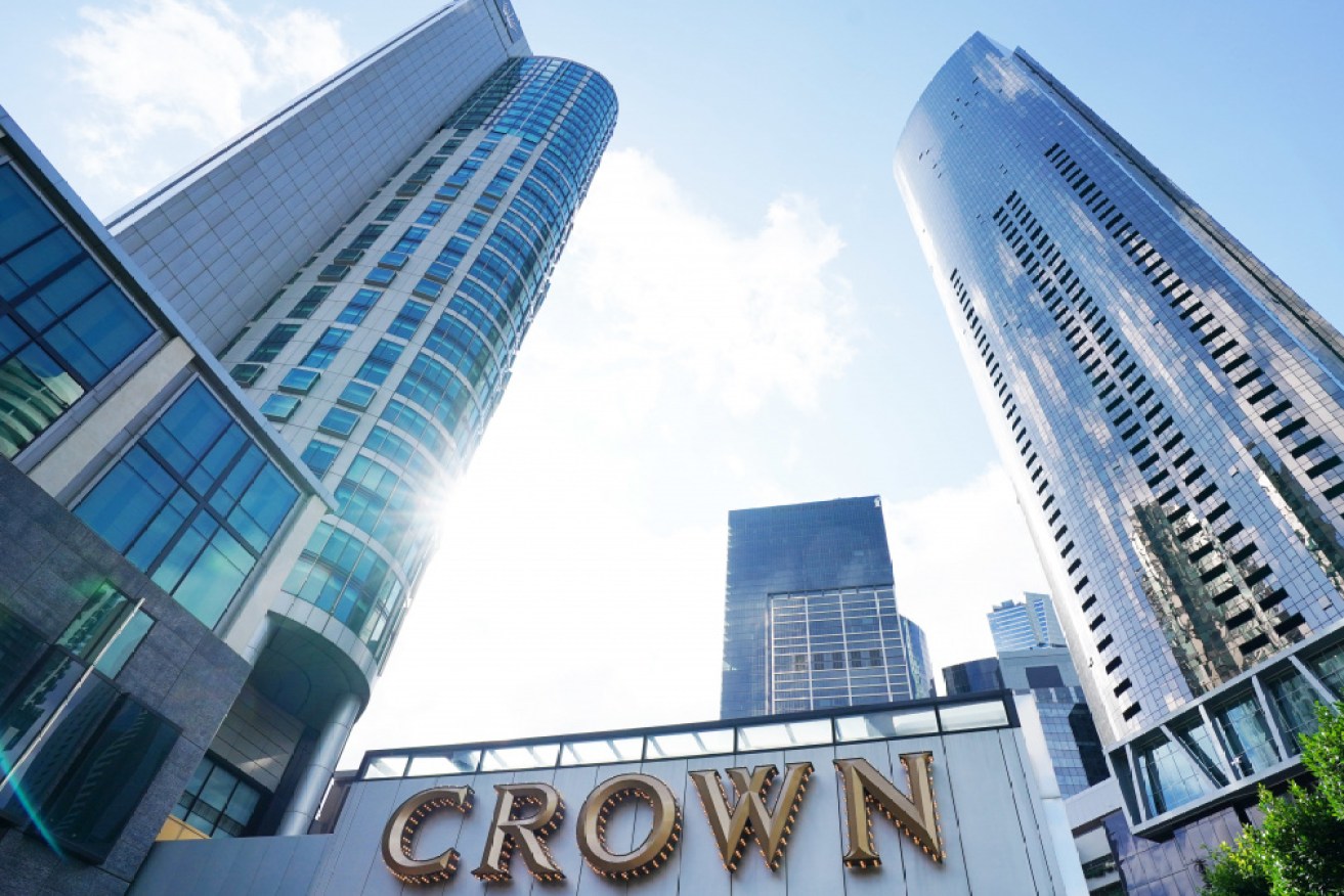 It follows a judicial inquiry in NSW, which earlier this month found Crown was unfit to run a casino at its newly built Barangaroo complex in Sydney. Photo: AAP