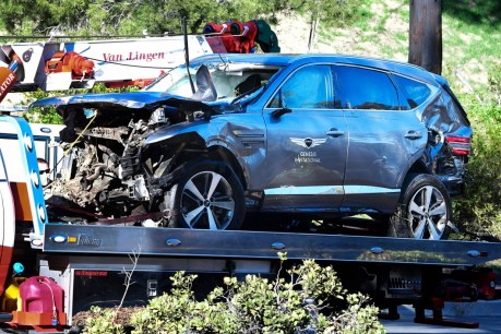 Tiger Woods ‘lucky to be alive’ after horror crash