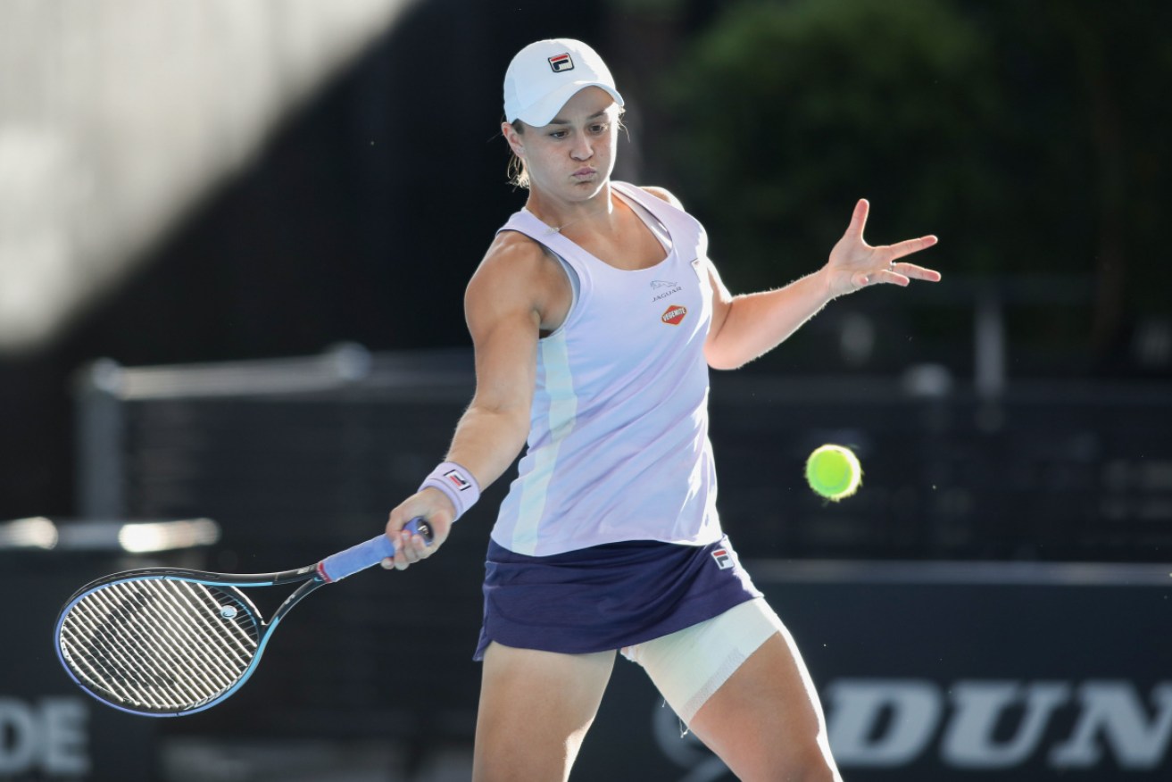 Ash Barty is excited about transitioning to the clay court season. 
