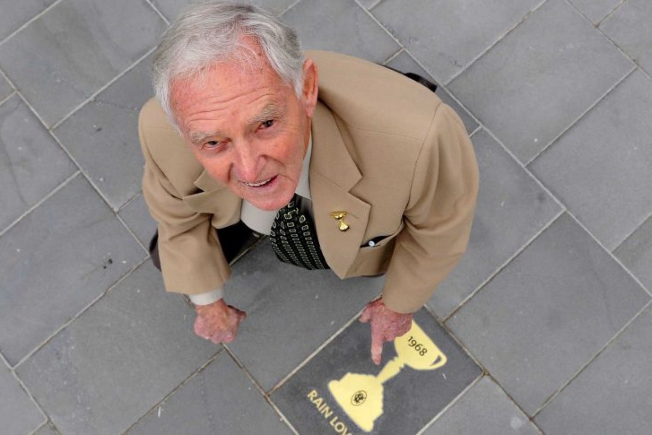 Jockey Jim Johnson won three Melbourne Cups, including the 1968 and 1969 editions of the race on Rain Lover.
