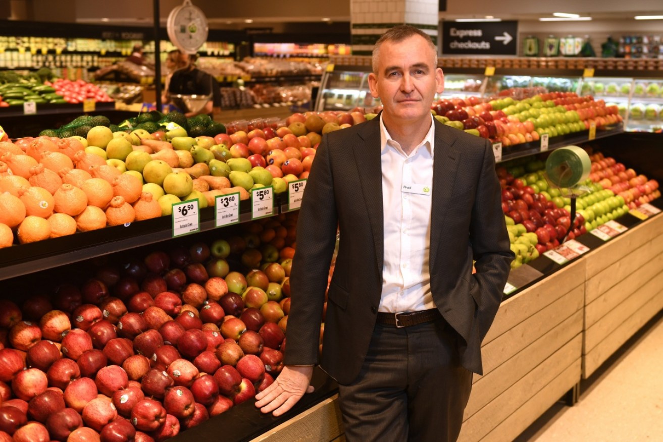 Woolworths boss Brad Banducci.