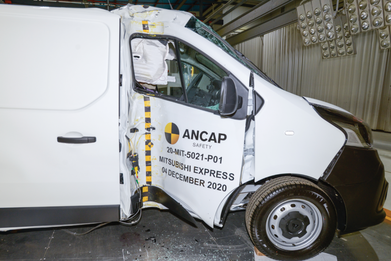 The Mitsubishi Express failed to meet safety expectations.