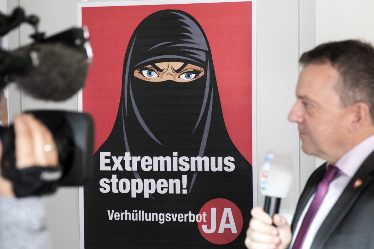 The SVP, which once sought to ban the burqa, preaches a hard line on limiting immigration.