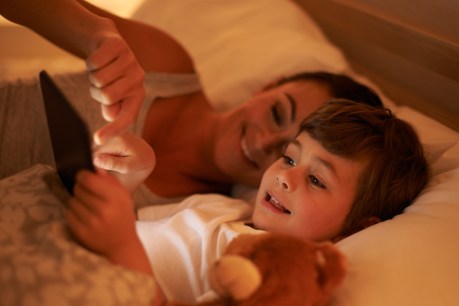 Bedtime integral in kids getting enough sleep