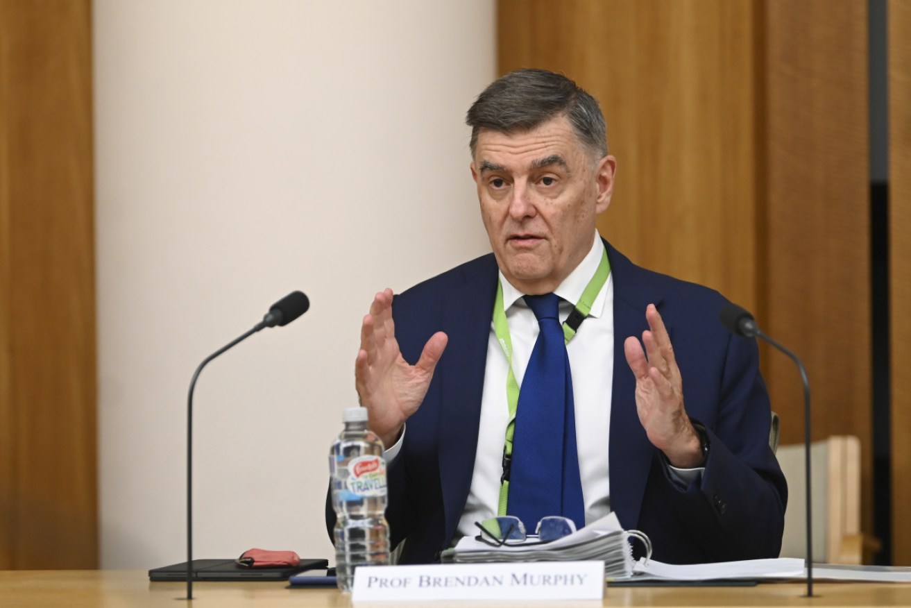 Professor Brendan Murphy has conceded Australia won't reach its four million vaccine dose target by April.