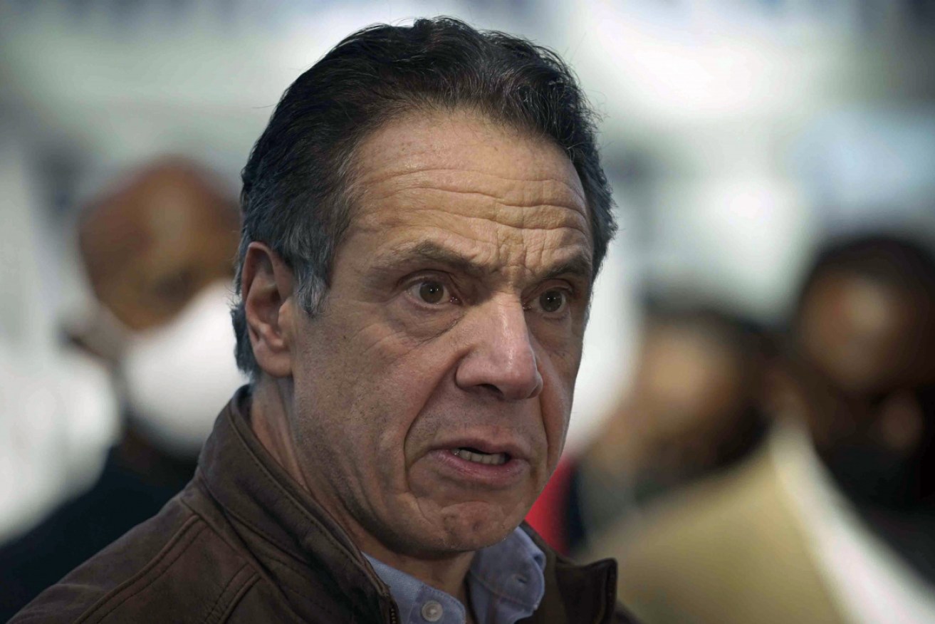 New York Governer Andrew Cuomo denies harassing women.