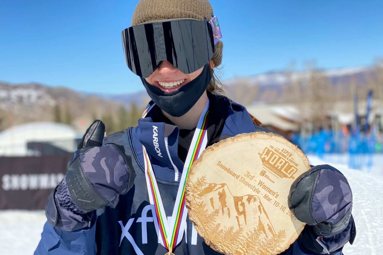 Tess Coady scored bronze in Aspen and rates herself a serious shot for a even better result in Zhangjiakou. 