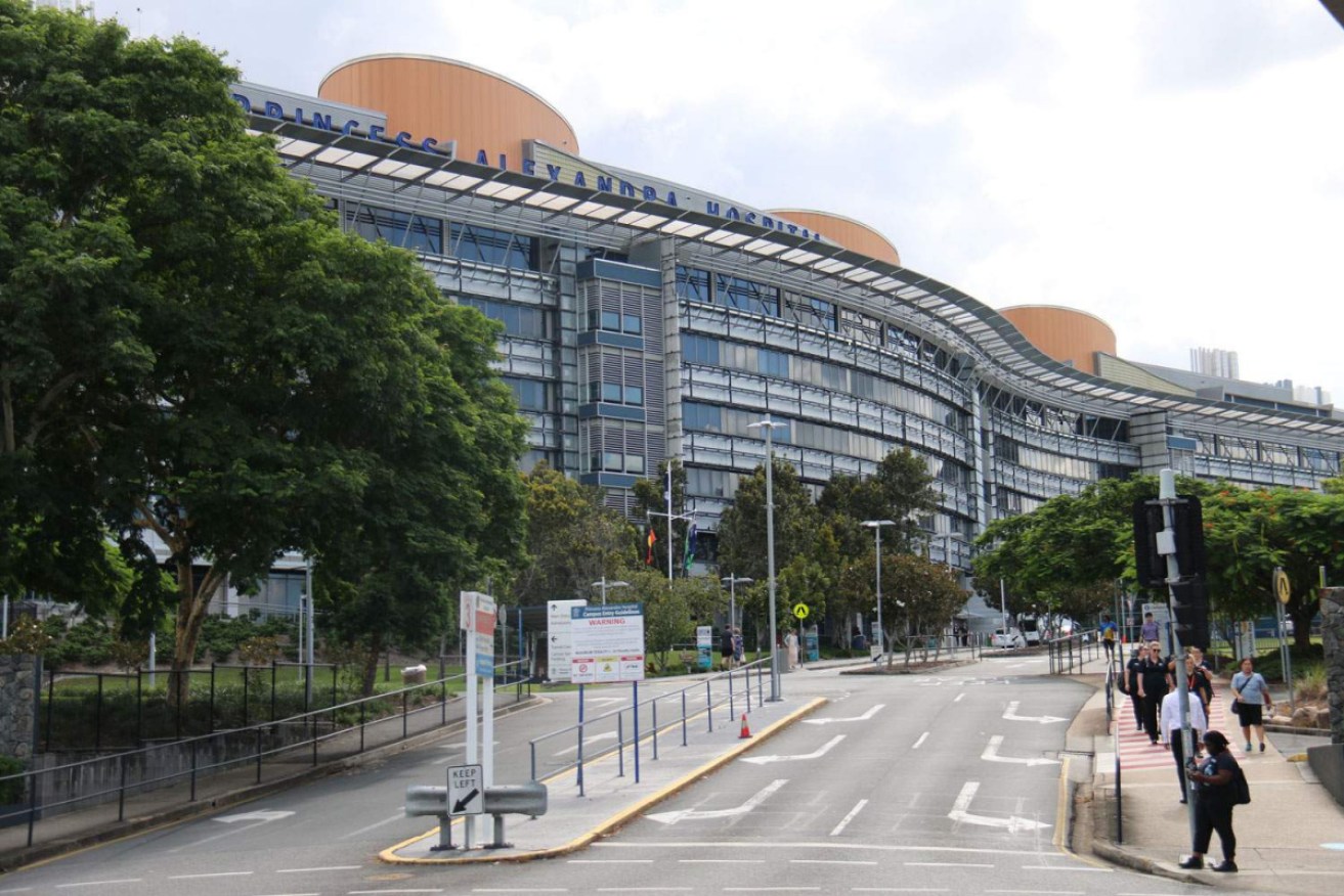 The doctor assessed two coronavirus patients on Wednesday last week at Brisbane's Princess Alexandra Hospital, then tested positive on Friday. 