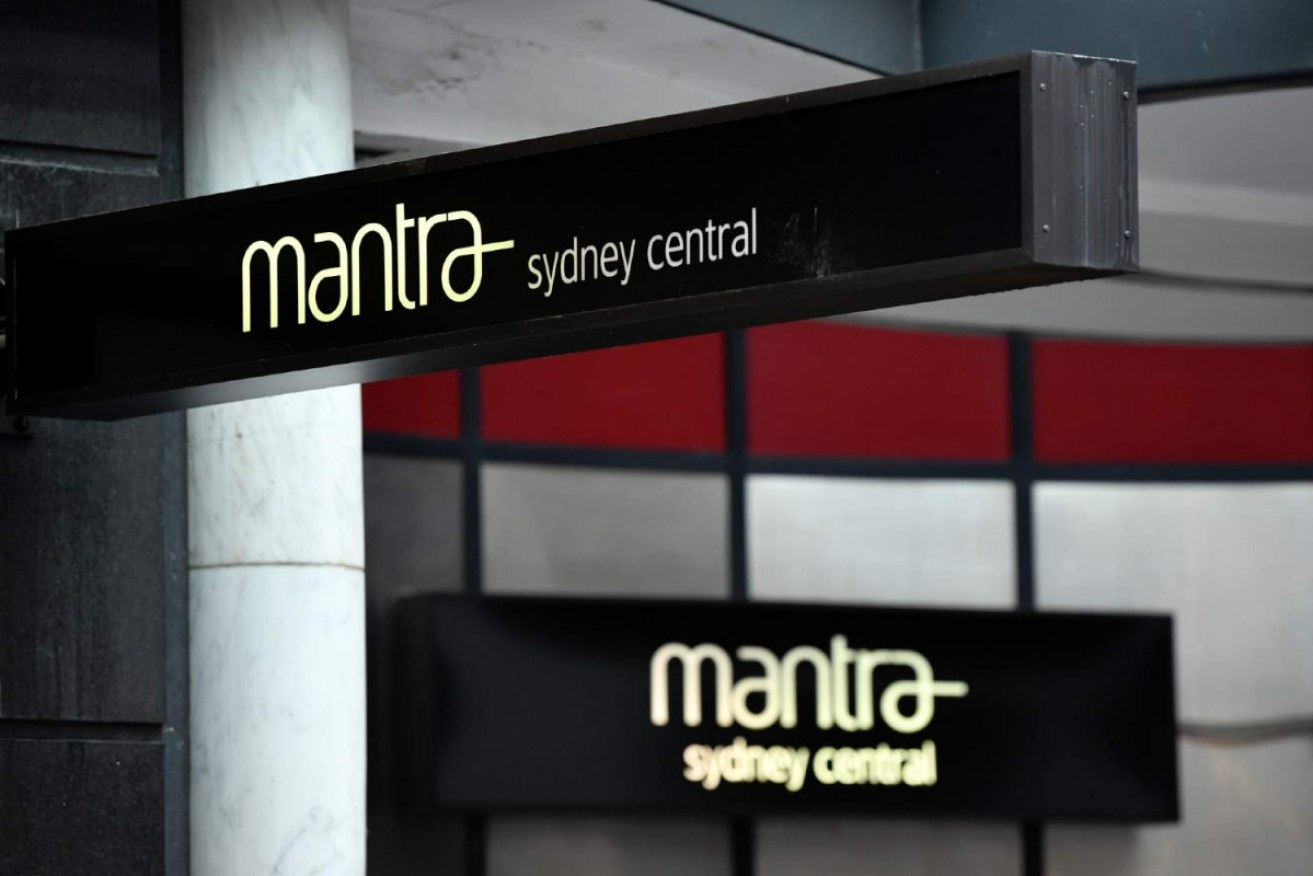 The security guard worked shifts at Mantra Sydney Central.