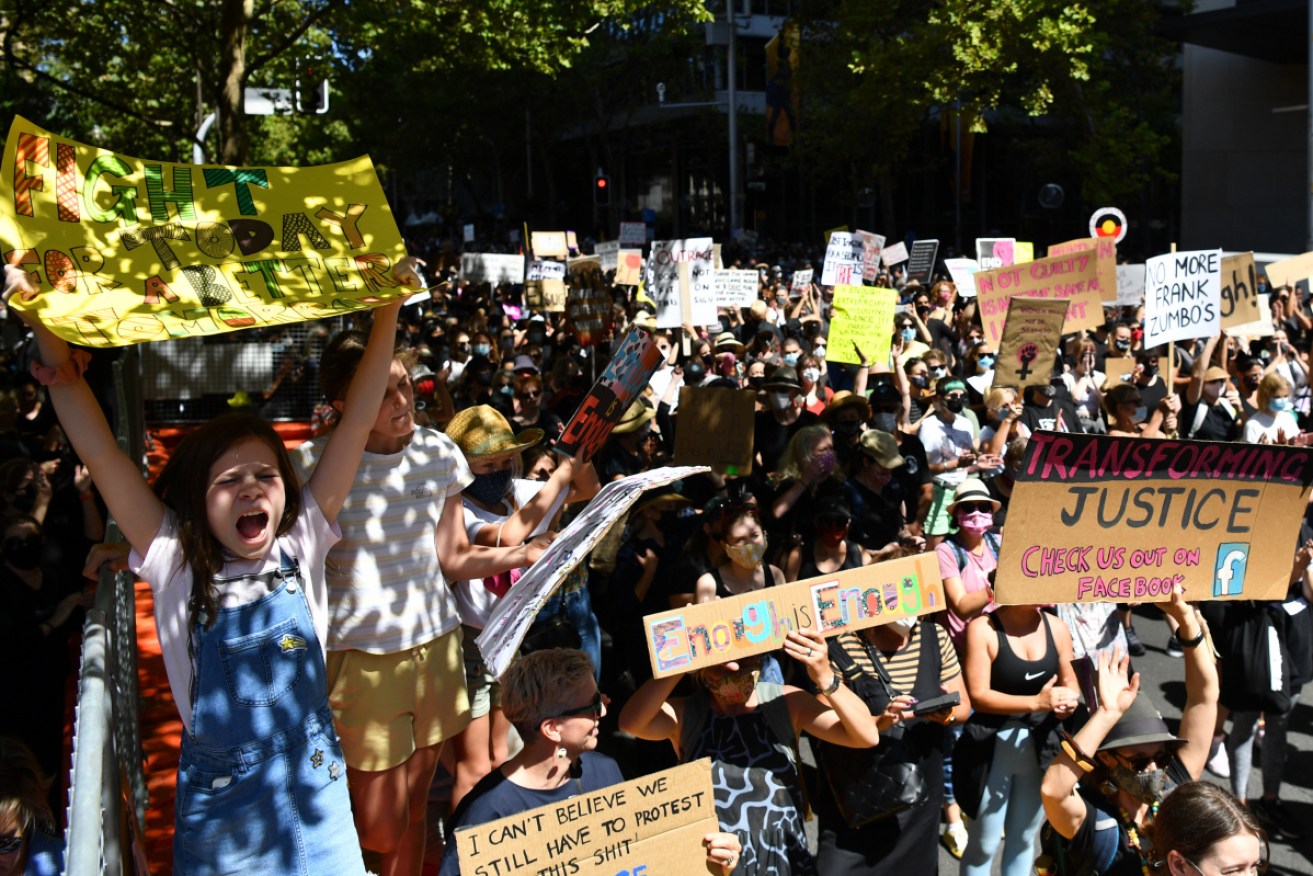 Up to 100,000 people attended March 4 Justice rallies around the country on Monday.