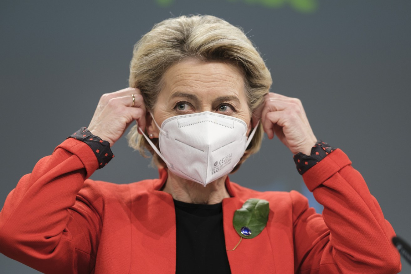 European Commission president Ursula von der Leyen says the EU will use "whatever tool we need" to ensure vaccine supplies.