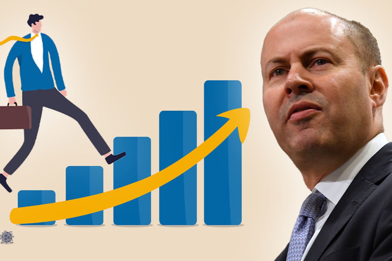 Treasurer Josh Frydenberg says the economy has shown remarkable resilience, with employment now above pre-pandemic levels.