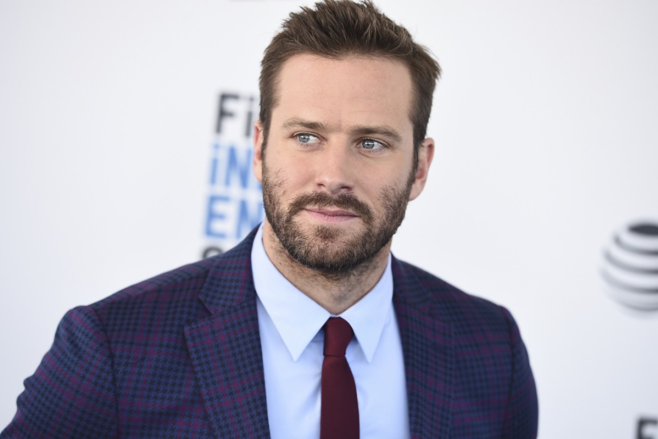 Actor Armie Hammer has been accused of rape. 