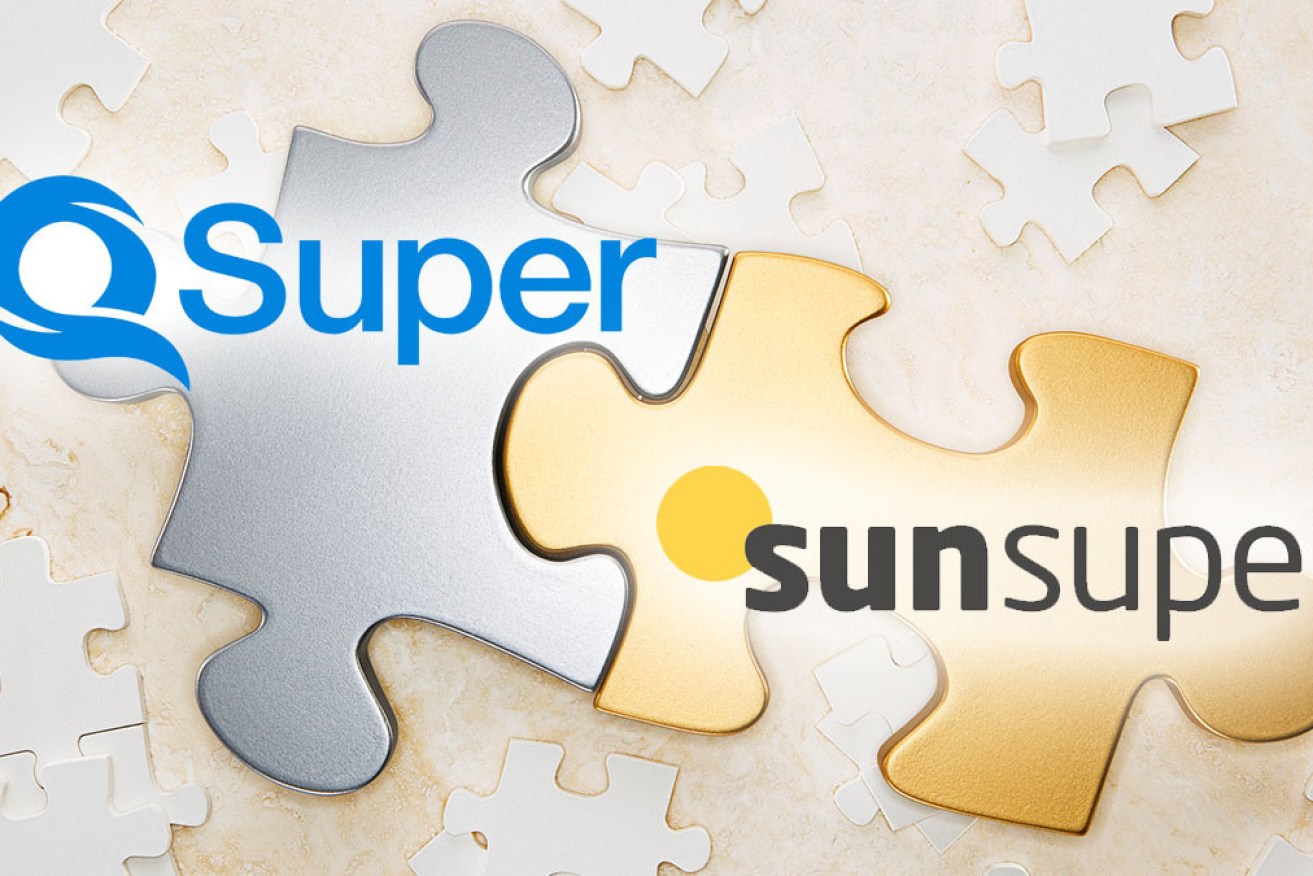 QSuper and Sunsuper are merging to create a Queensland giant.