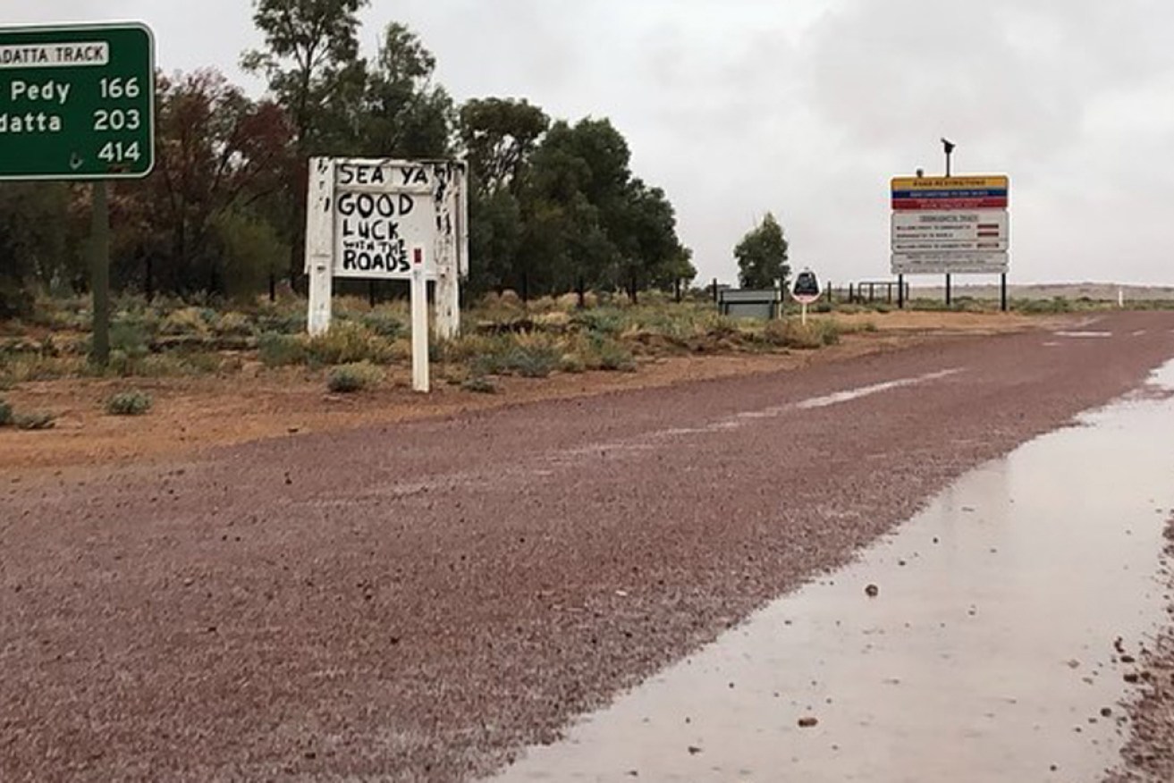 William Creek publican Trevor Wright said most roads in the area were closed.
