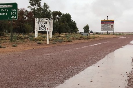 &#8216;No one is going anywhere&#8217;: Floods close roads across outback SA