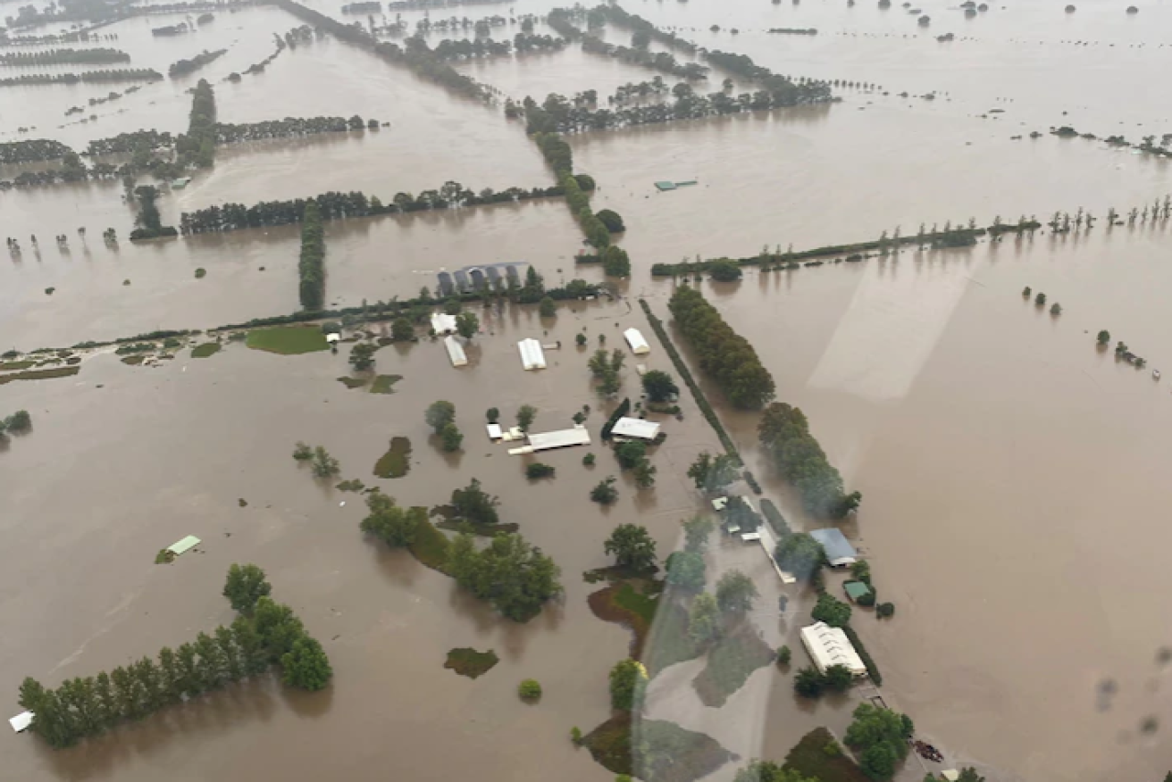 Flooding in North Richmond has seen widespread evacuations in the area.