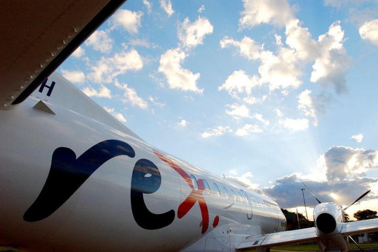 Rex Airlines will start flying Melbourne to Brisbane in December.