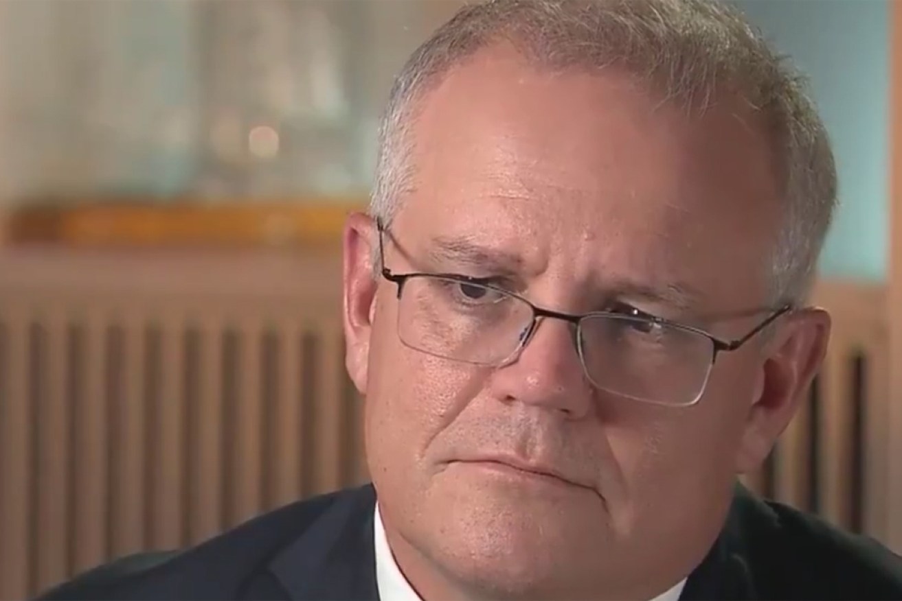 Mr Morrison on <i>A Current Affair</i> on Thursday night.