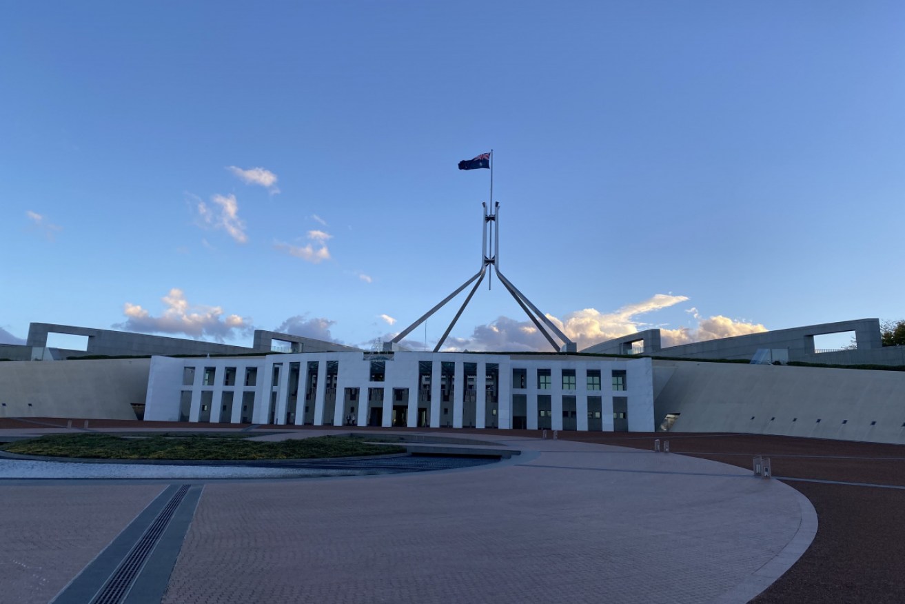 My final sunset at Parliament House.