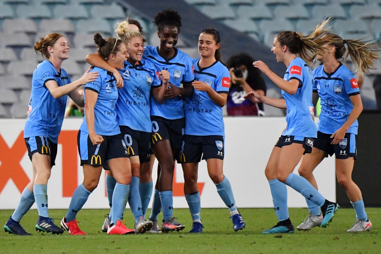 Sydney FC missed its chance to seal top spot in the W-League on Friday night.