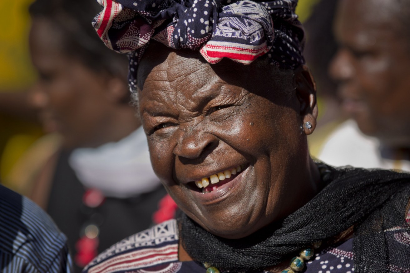 Sarah Obama, step-grandmother of Barack Obama, in November 2012.