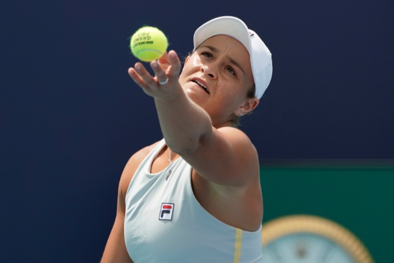 The perfect picture of focus and form, Ash Barty adds another triumph to her tally in Miami.