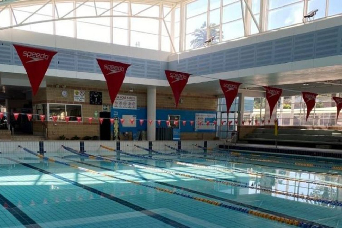 The Hurstville Aquatic Centre was evacuated on Monday after the accident.