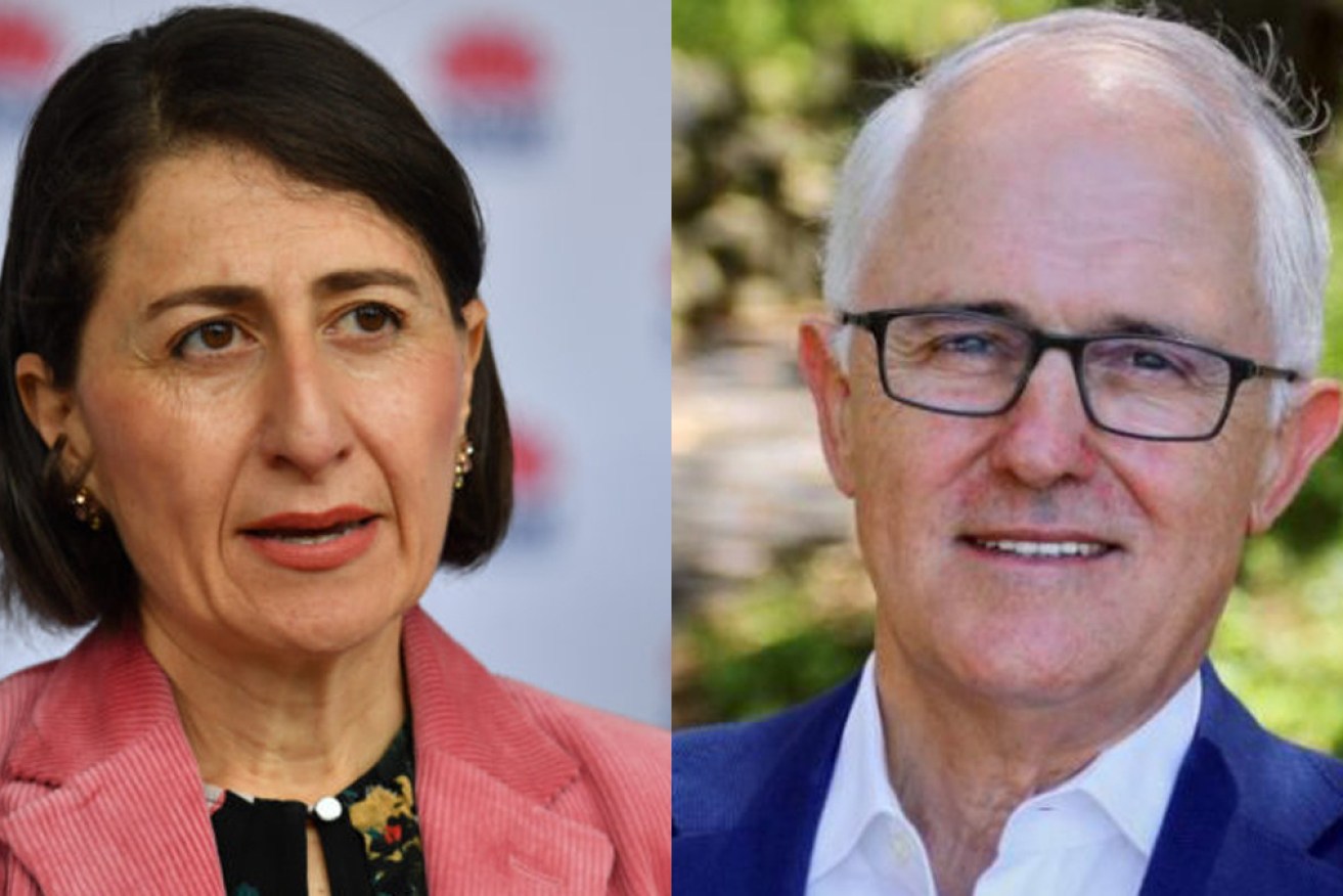 NSW Premier Gladys Berejiklian said Mr Turnbull had become 'a distraction'.