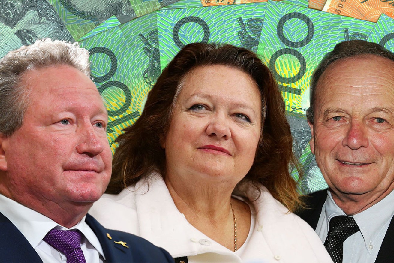 Australia's billionaires could end up paying a lot more tax if the US administration gets its way. 