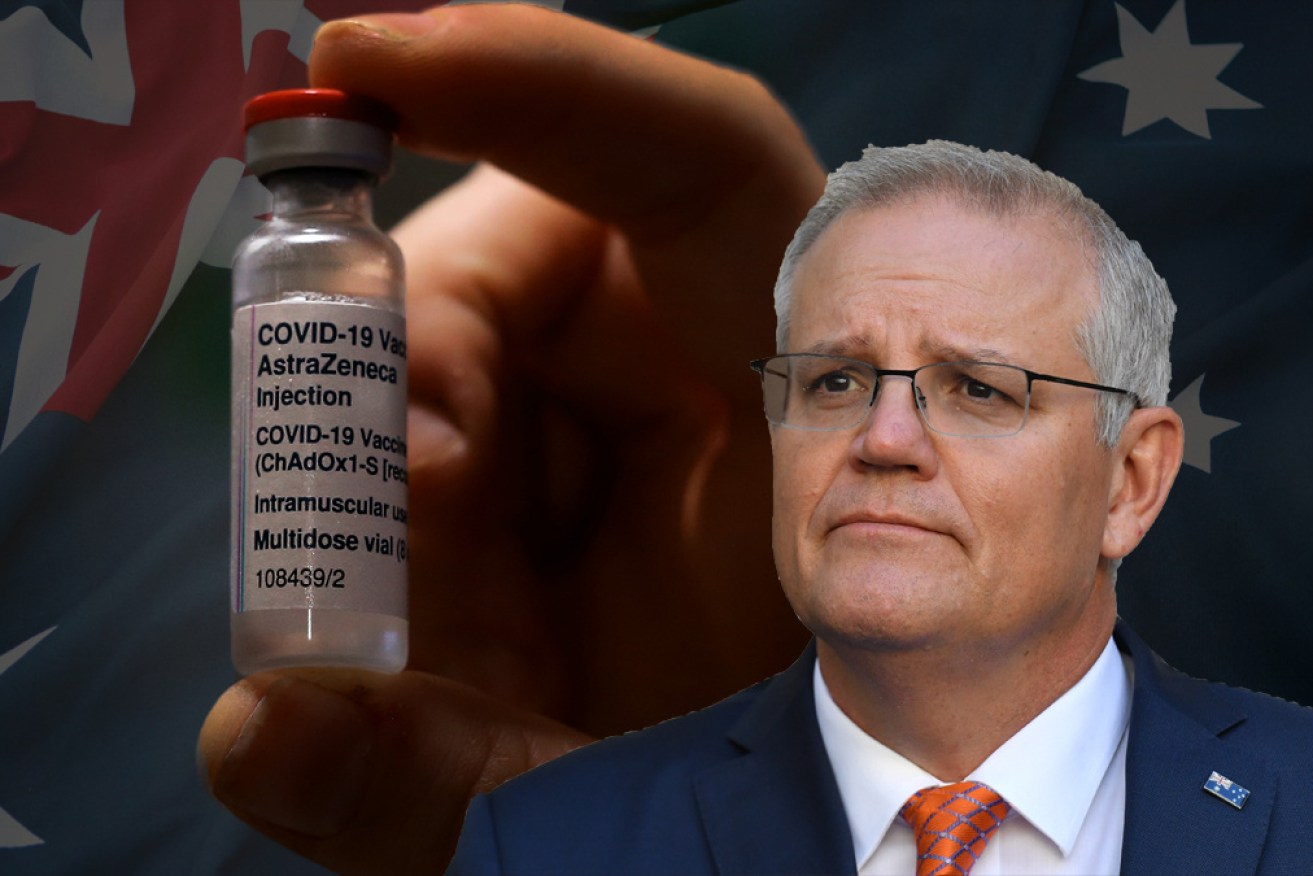 Scott Morrison's already shaky vaccine rollout has been thrown into chaos.