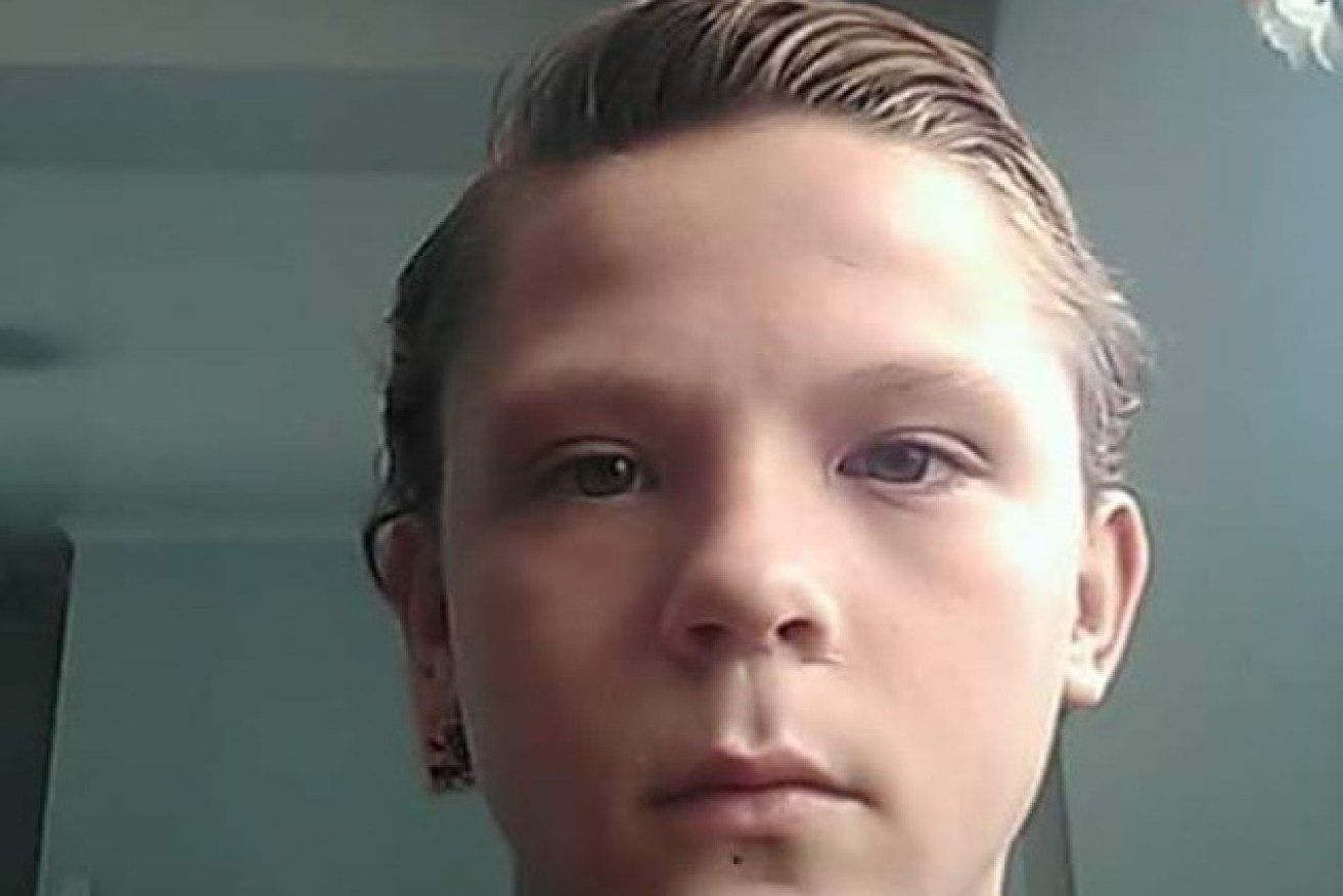 Aiden Braumann, 13, died at Cedar Creek Falls on the Gold Coast yesterday.