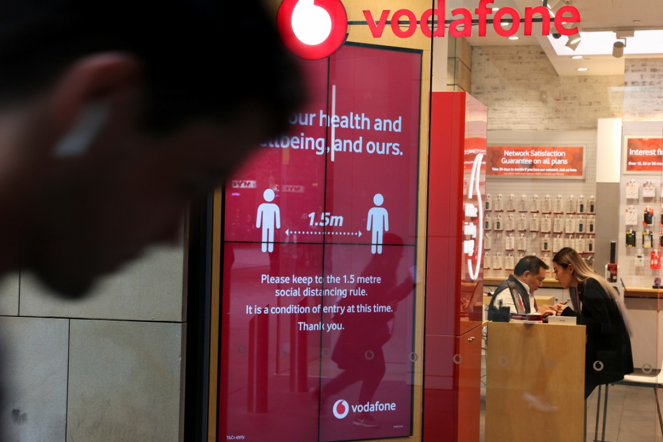 Vodafone customers across the country reported problems paying for goods and other delays during the outage.