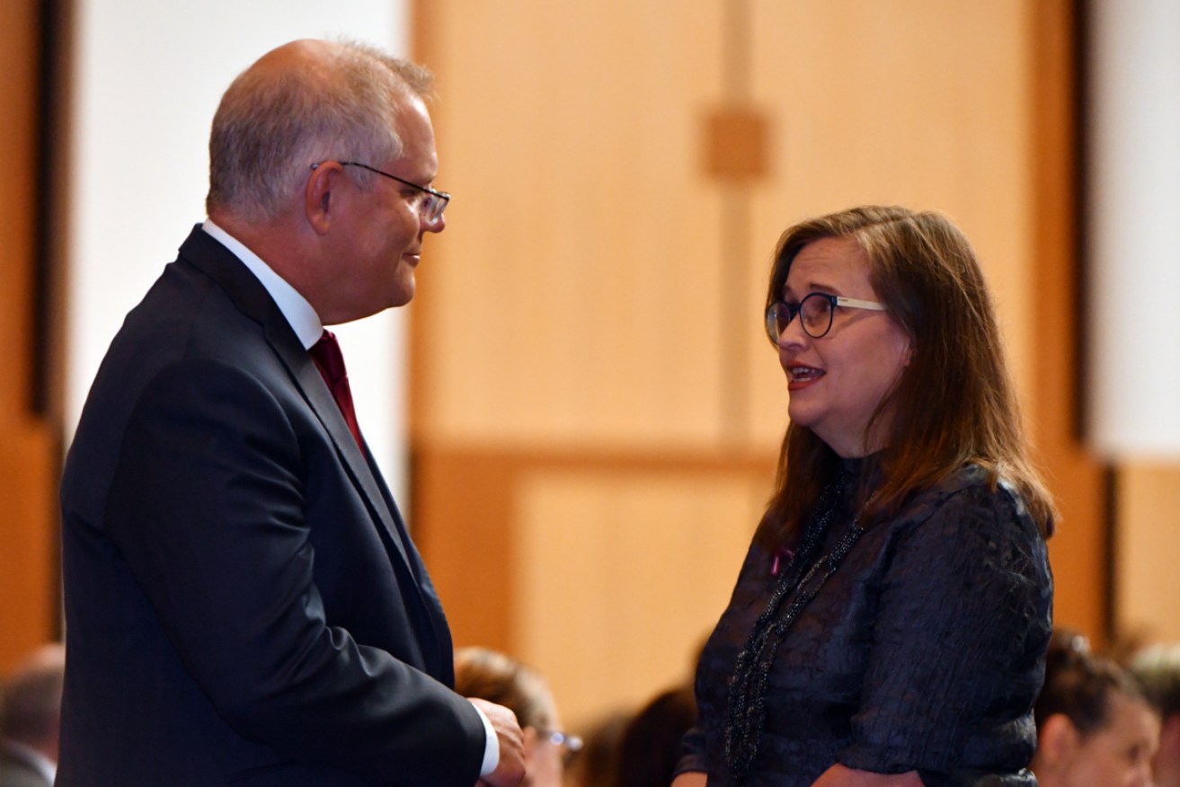 Scott Morrison has been criticised for not going far enough in tackling workplace sexual harassment.