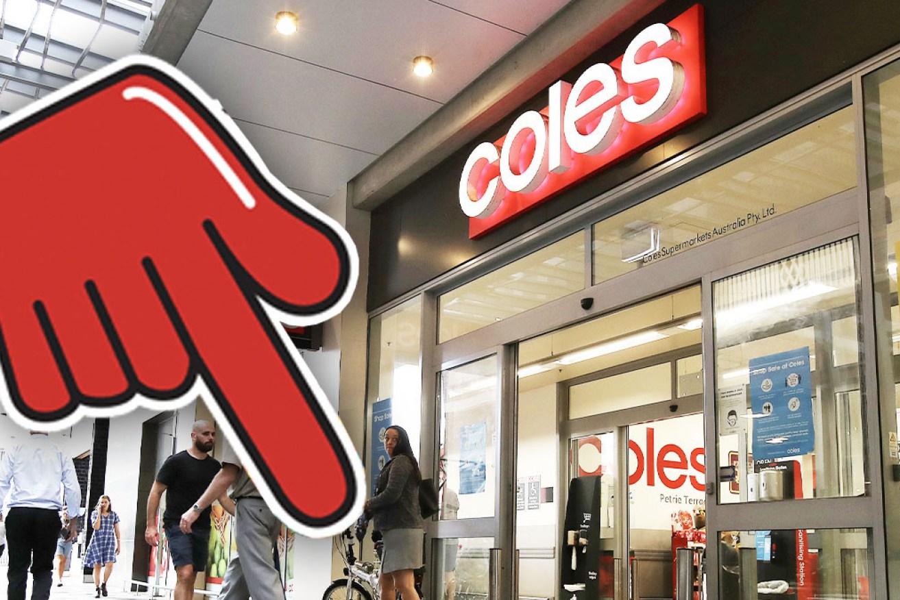 Prices are going down as Coles takes on Woolworths.