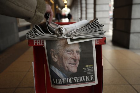 Papers react to death of Prince Philip