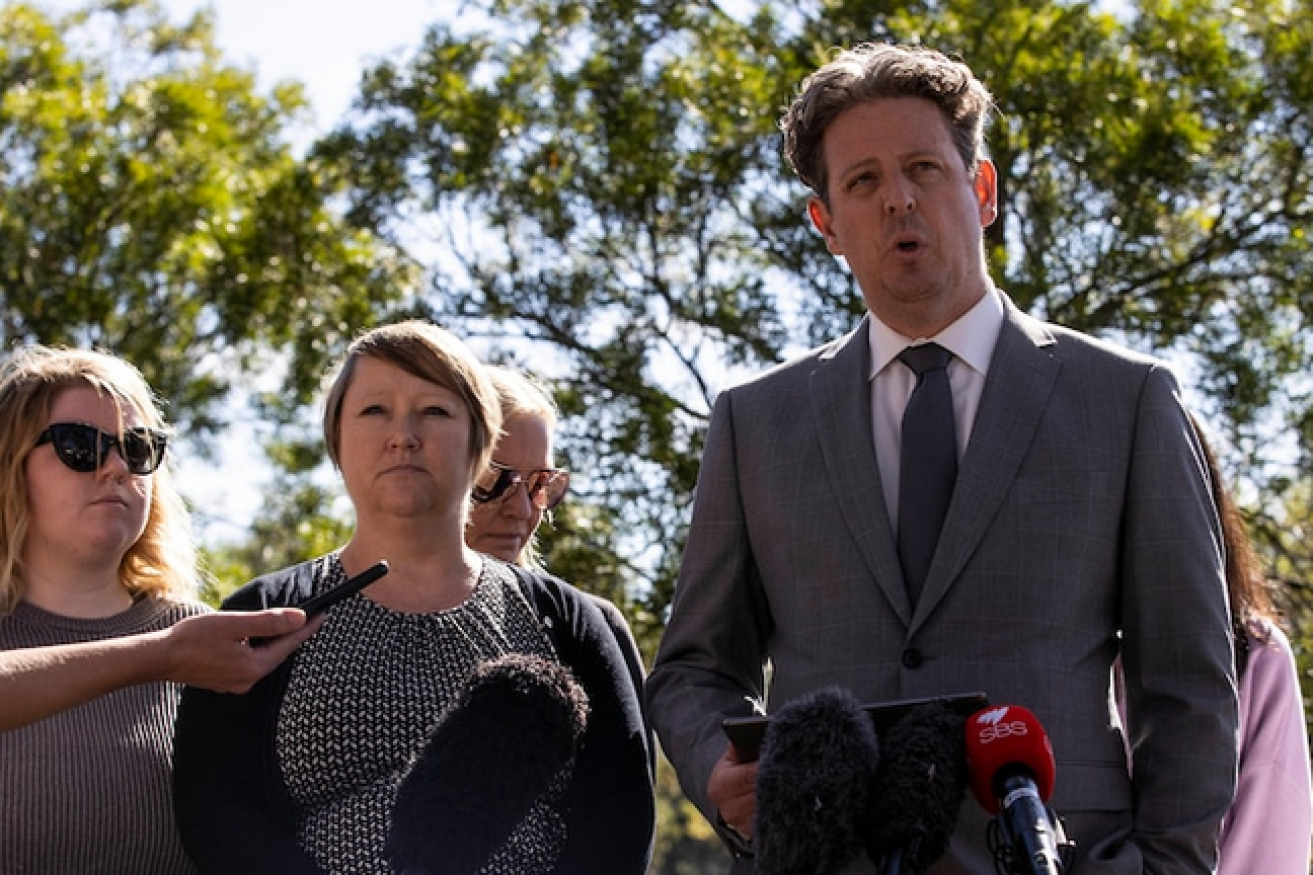 Ben McGregor has threatened legal action against party leader Rebecca White over her comments after he resigned as a candidate.