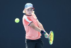 Lleyton Hewitt's son cruises to Aust tennis title