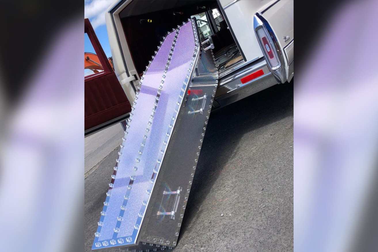 Not everyone wants a standard coffin – enter Ross Hall's custom caskets.