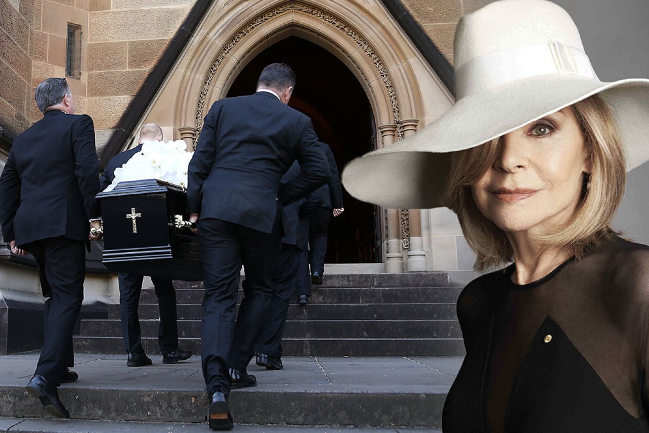 Mourners remembered iconic Italian-Australian fashion designer, Carla Zampatti at her state funeral. 