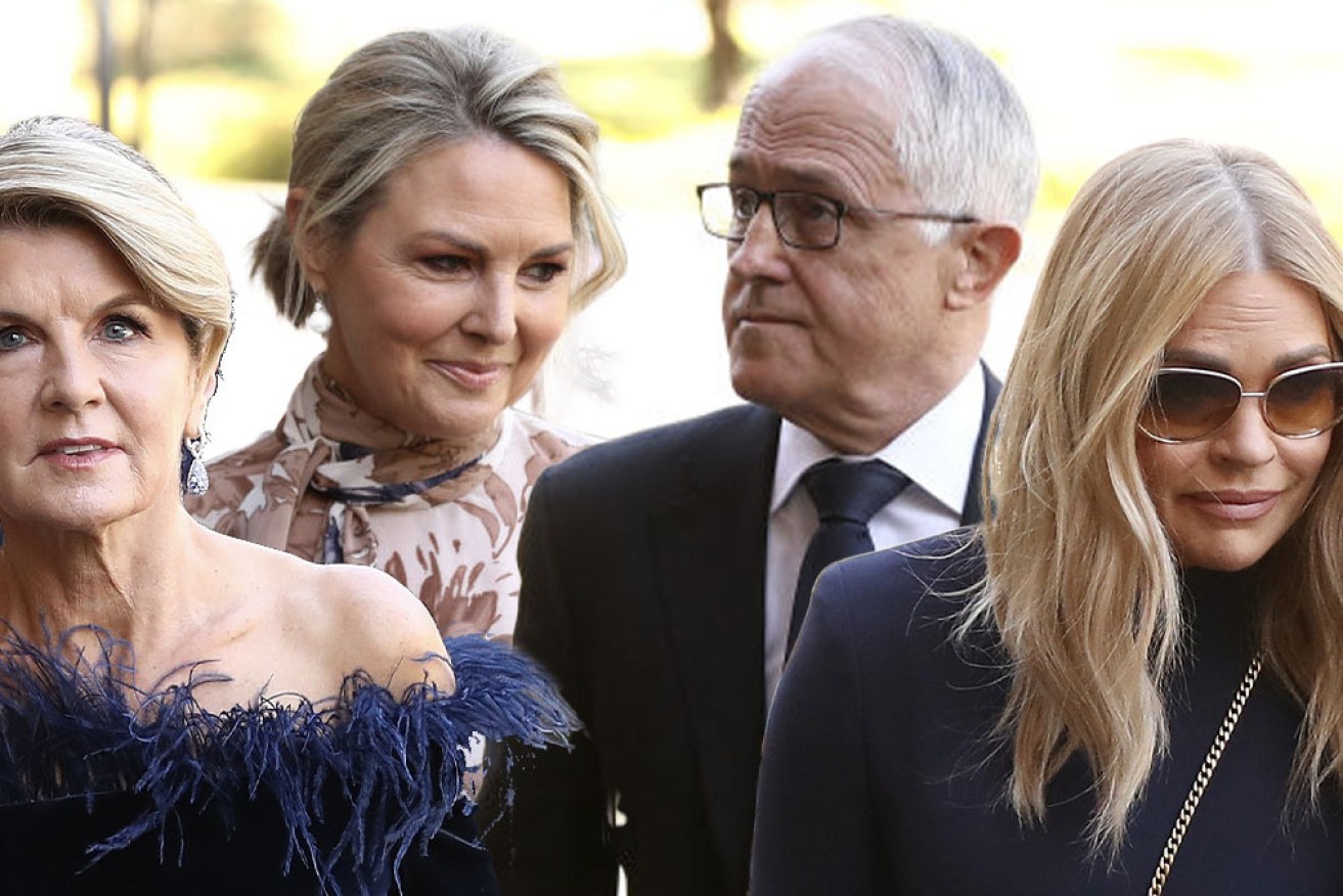 Carla Zampatti's funeral was filled with Australian A-listers. 