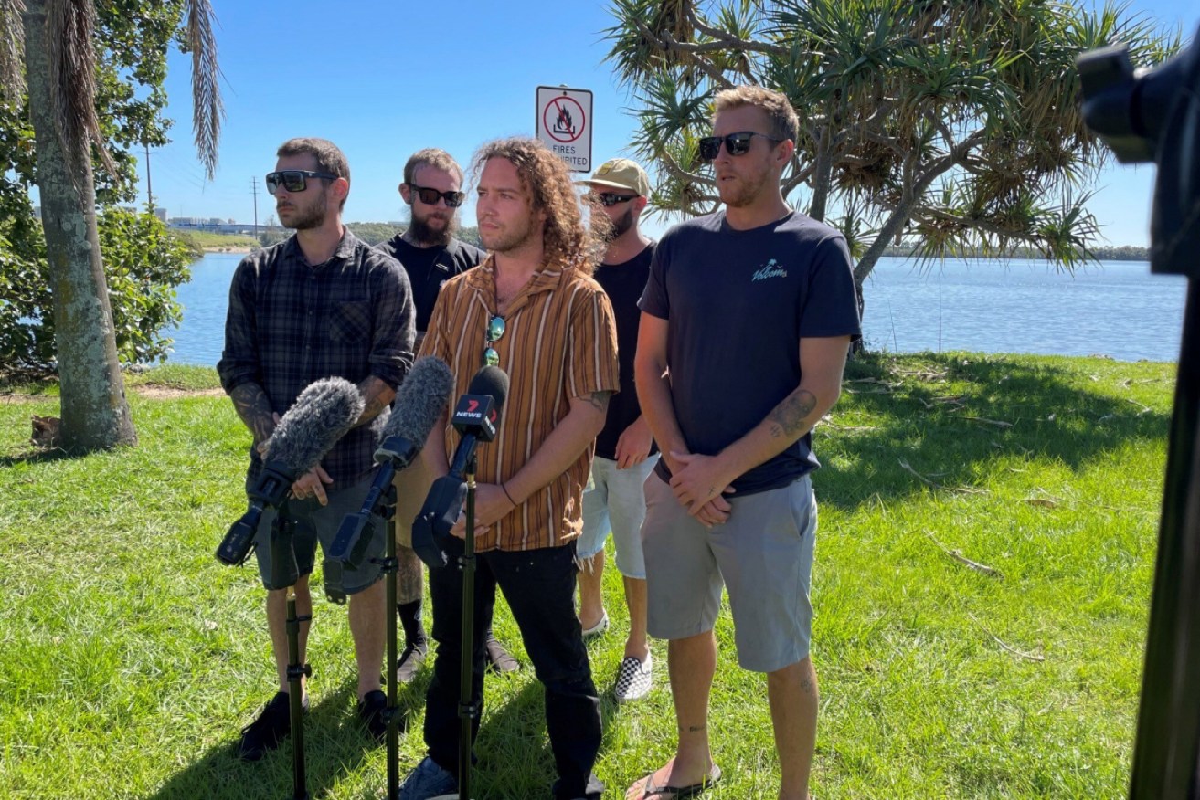 Shannon Riley has appealed to Queensland fishers and boat owners to join the search for his brother Trent Riley, who is believed to be lost at sea.