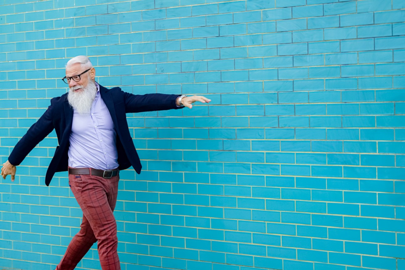 A brisk walk is good for your brain. But don't forget to keep your eyes on where you're going.