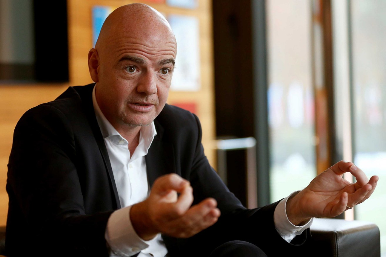FIFA president Gianni Infantino said his organisation would not back the Super League.