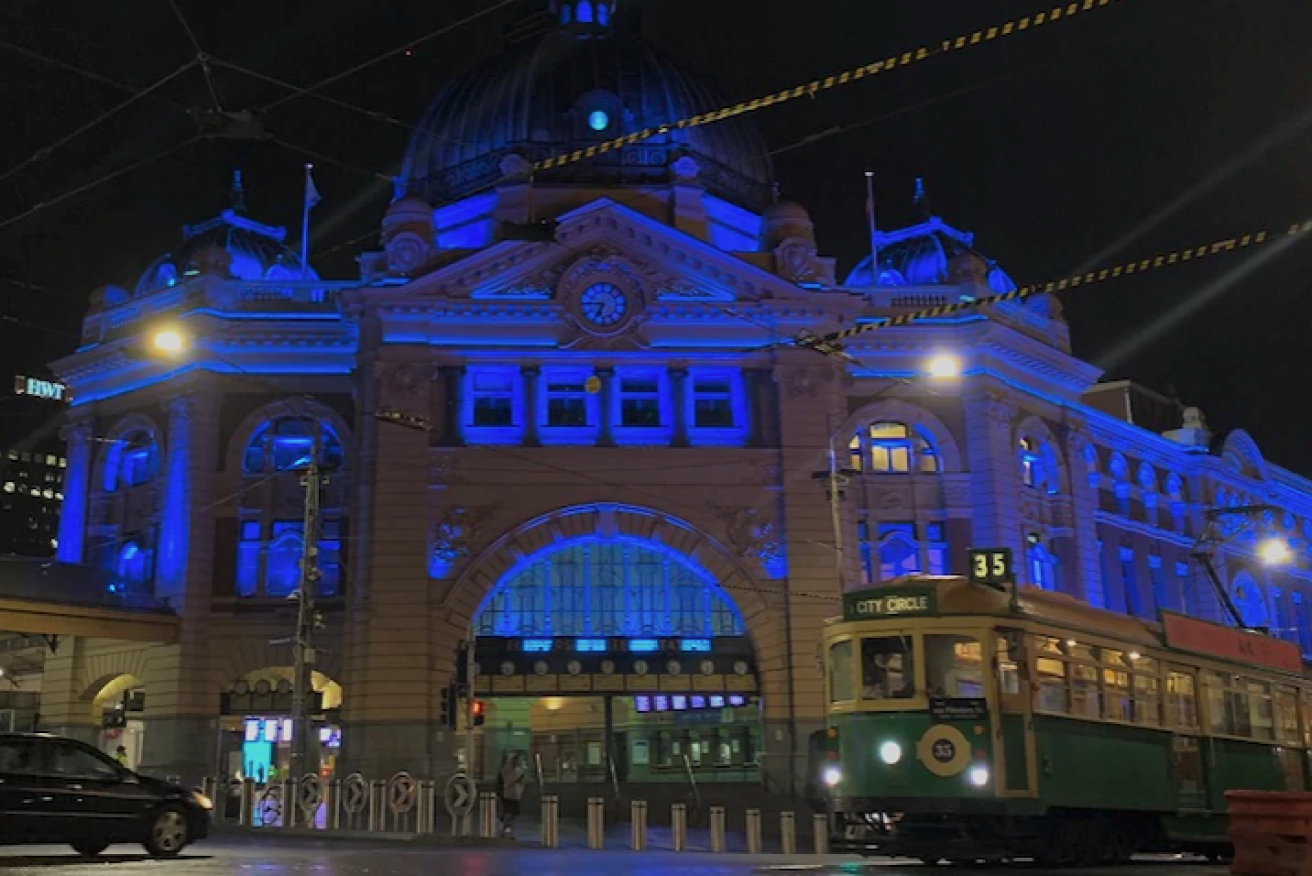 Victorian landmarks will be lit in blue again on Thursday night.