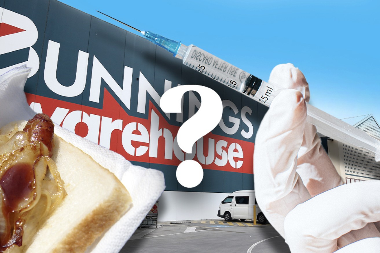 Bunnings vaxhouse? The warehouse giant may be willing to consider it. 